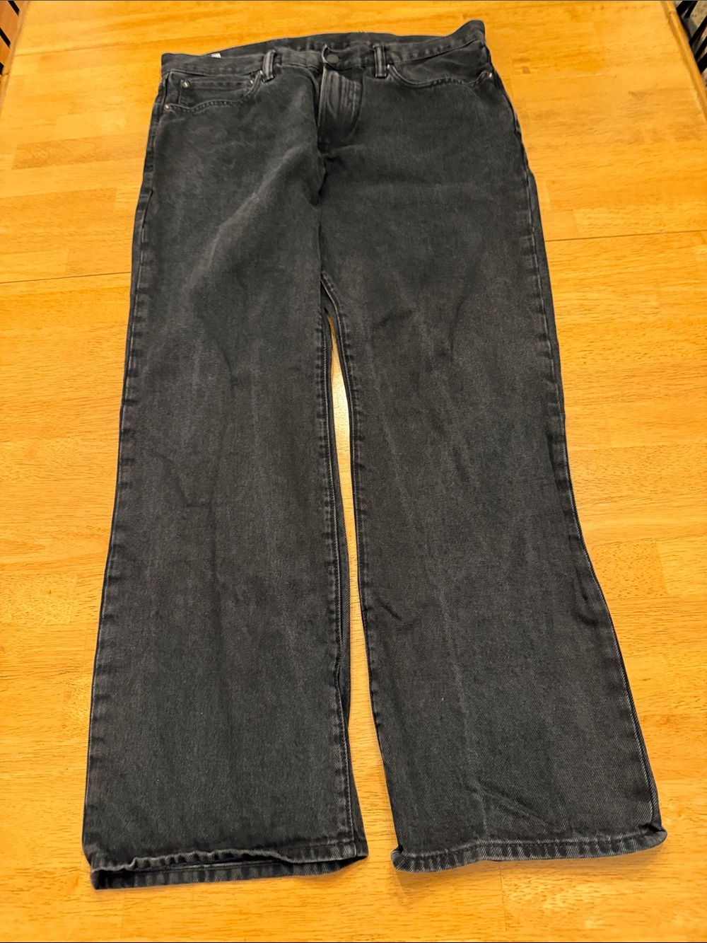 GAP Men's Dark Gray Bootcut Jeans
